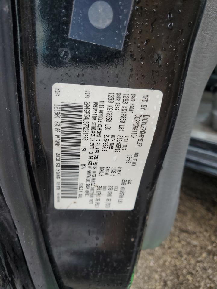 2007 Chrysler Town & Country Touring VIN: 2A4GP54L97R231226 Lot: 58954335