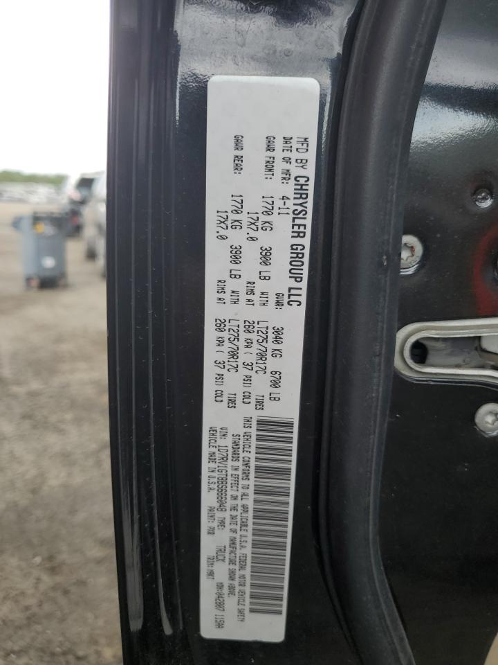 2011 Dodge Ram 1500 VIN: 1D7RV1GT8BS666048 Lot: 57345245