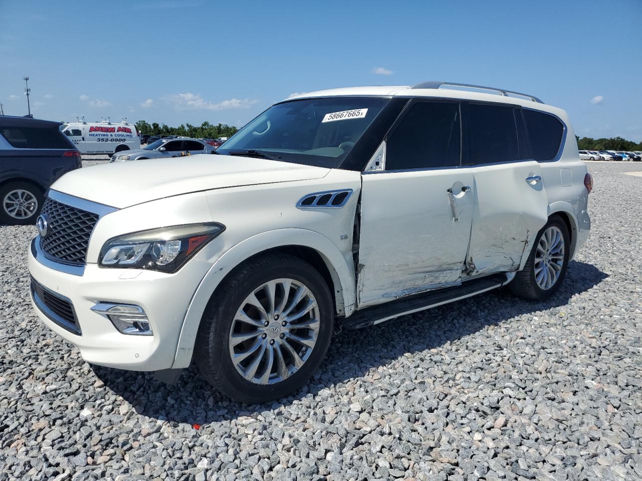 2016 Infiniti Qx80 იყიდება Arcadia-ში, FL - Side
