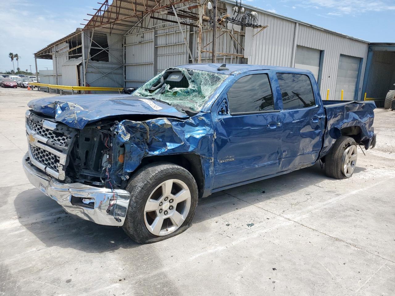 2015 Chevrolet Silverado C1500 Lt للبيع في Corpus Christi، TX - Rollover