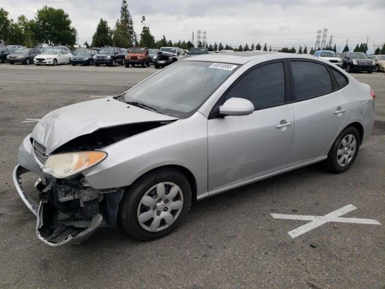 2008 Hyundai Elantra Gls na sprzedaż w Rancho Cucamonga, CA - Front End