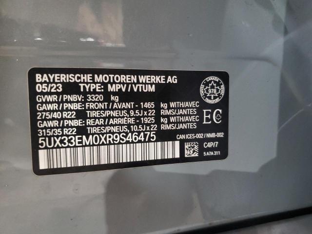 2024 BMW X7 M60I  