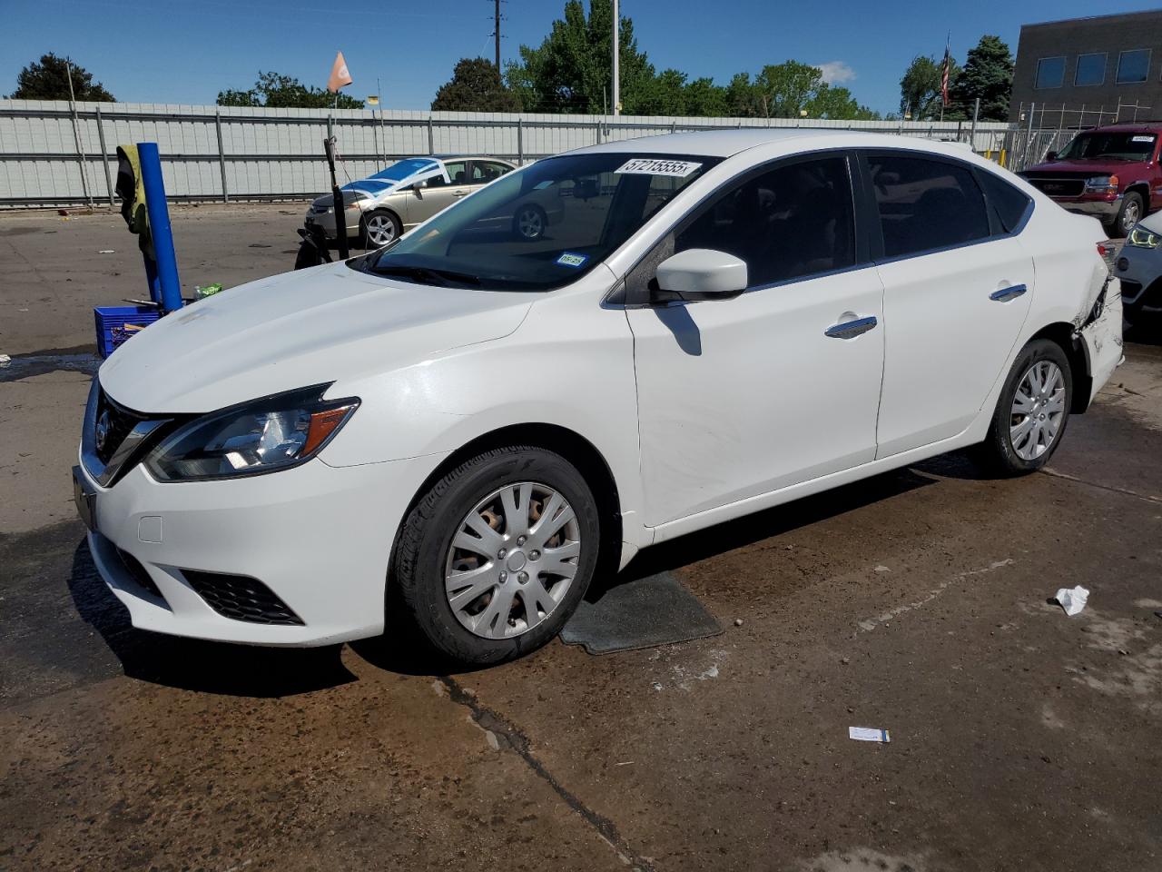 2016 Nissan Sentra S на продаже в Littleton, CO - Rear End