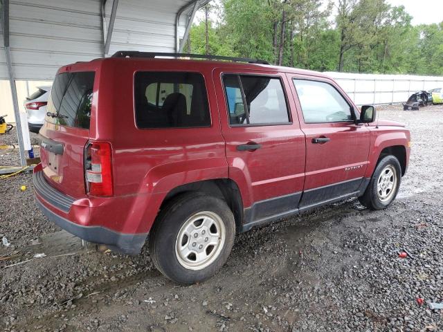  JEEP PATRIOT 2014 Czerwony