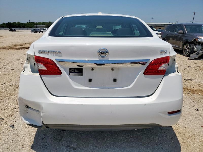  NISSAN SENTRA 2015 Білий