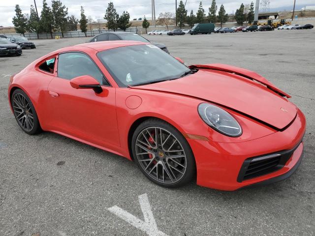  PORSCHE 911 2024 Красный