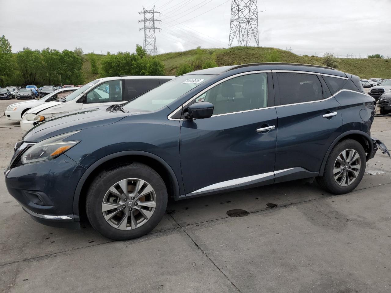 2018 Nissan Murano S de vânzare în Littleton, CO - Rear End