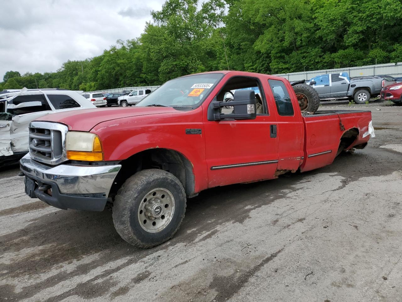 1999 Ford F250 Super Duty zu verkaufen in Ellwood City, PA - Rear End