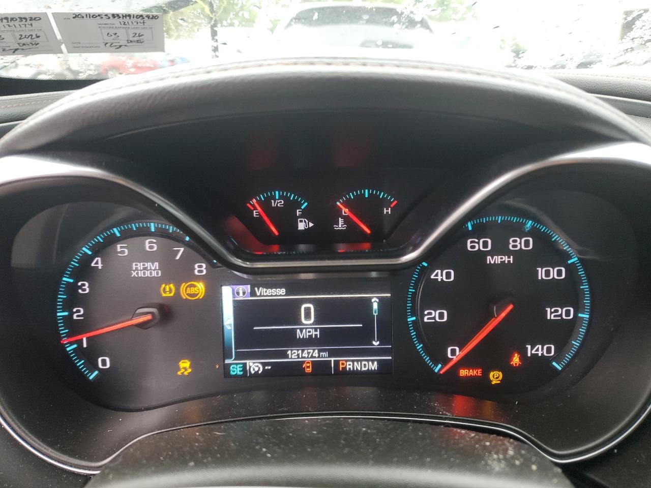 2G1105S33H9103920 CHEVROLET IMPALA 2017