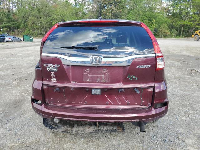  HONDA CRV 2015 Burgundy