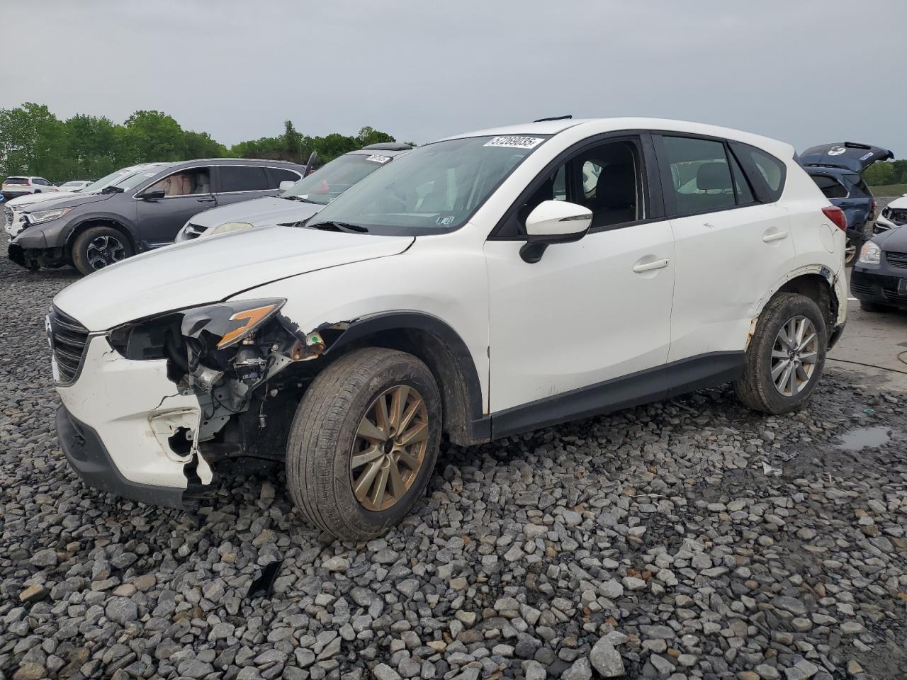 2016 Mazda Cx-5 Sport للبيع في Duryea، PA - Front End