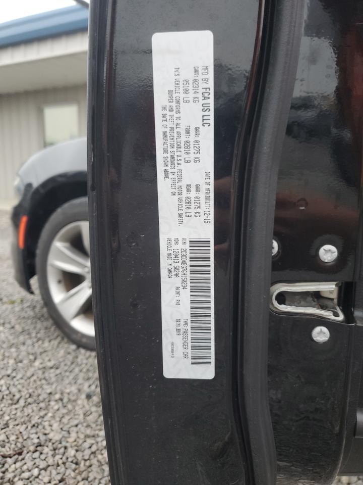 2016 Dodge Charger Se VIN: 2C3CDXBG7GH150234 Lot: 58717535