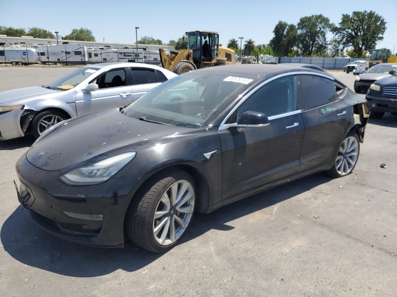 2018 Tesla Model 3 de vânzare în Sacramento, CA - Rear End