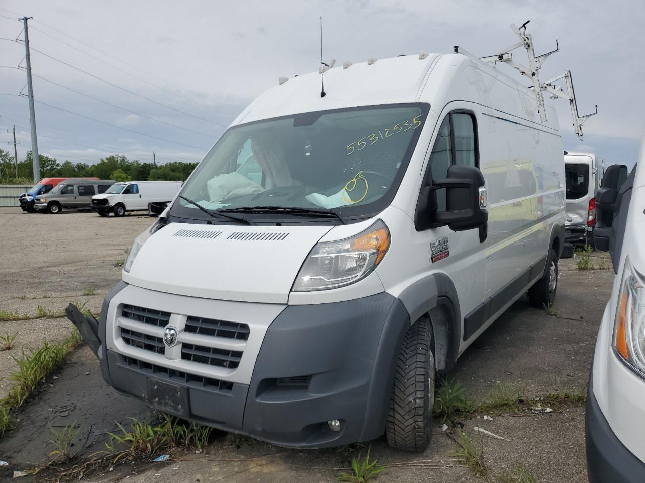 2016 Ram Promaster 2500 2500 High на продаже в Woodhaven, MI - Front End