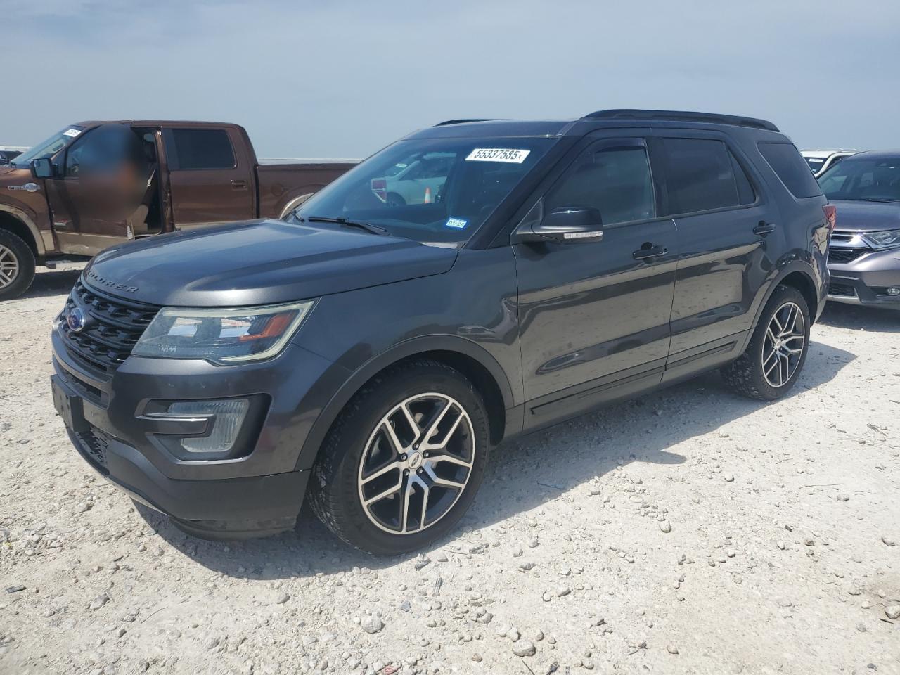 2017 Ford Explorer Sport zu verkaufen in Taylor, TX - Hail