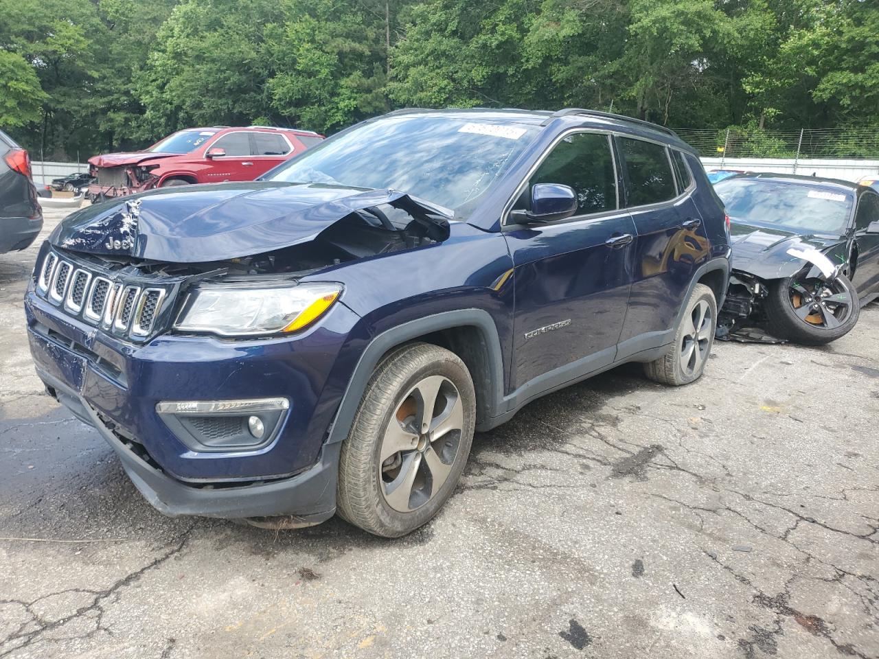2018 Jeep Compass Latitude en Venta en Austell, GA - Front End