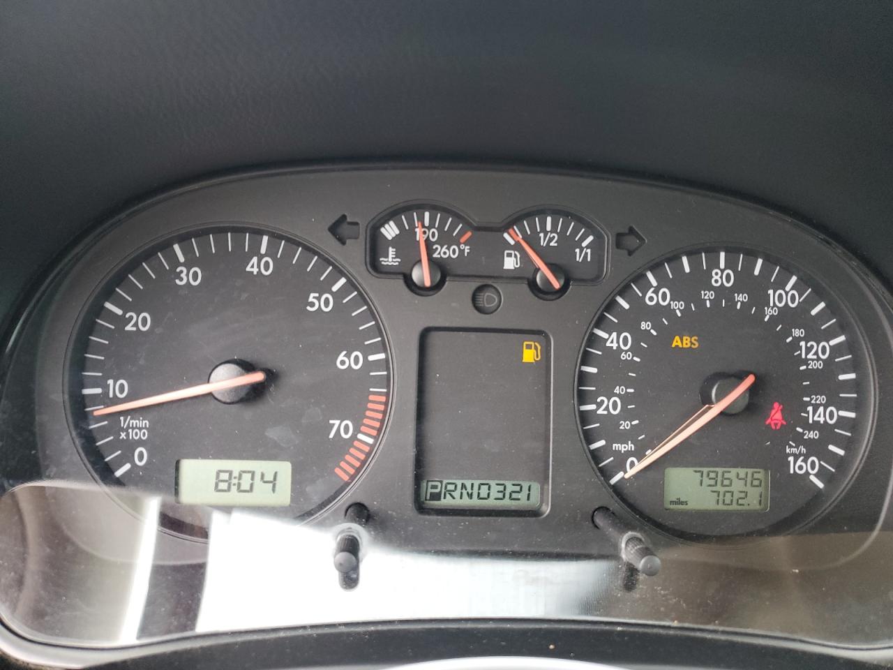 2002 Volkswagen Golf Gls VIN: 9BWGK61J624033900 Lot: 57977275