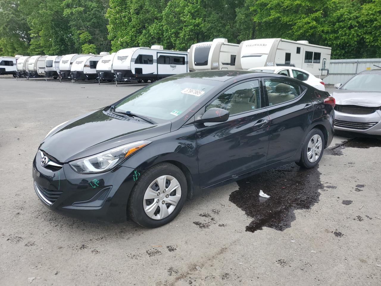 2016 Hyundai Elantra Se de vânzare în Glassboro, NJ - Rear End