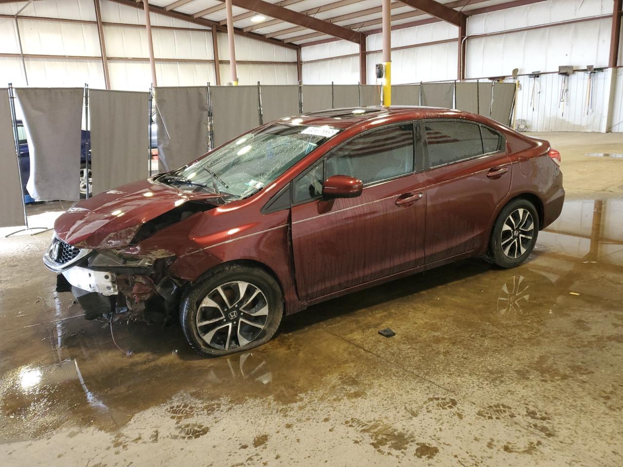 2015 Honda Civic Ex за продажба в Pennsburg, PA - Front End