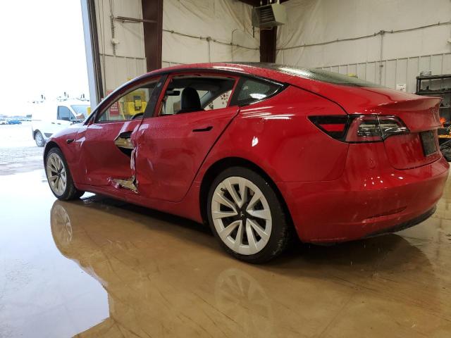  TESLA MODEL 3 2022 Czerwony