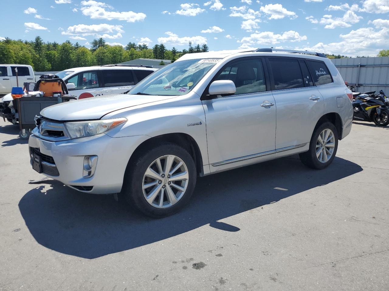 2011 Toyota Highlander Hybrid Limited en Venta en Windham, ME - Front End