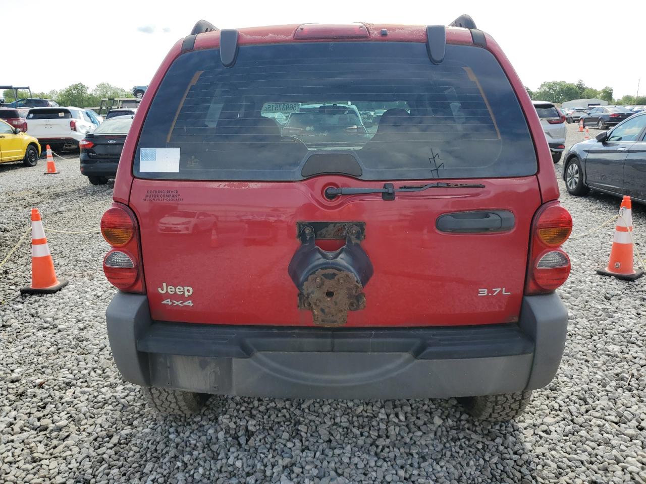 2004 Jeep Liberty Sport VIN: 1J4GL48K14W296792 Lot: 56937515