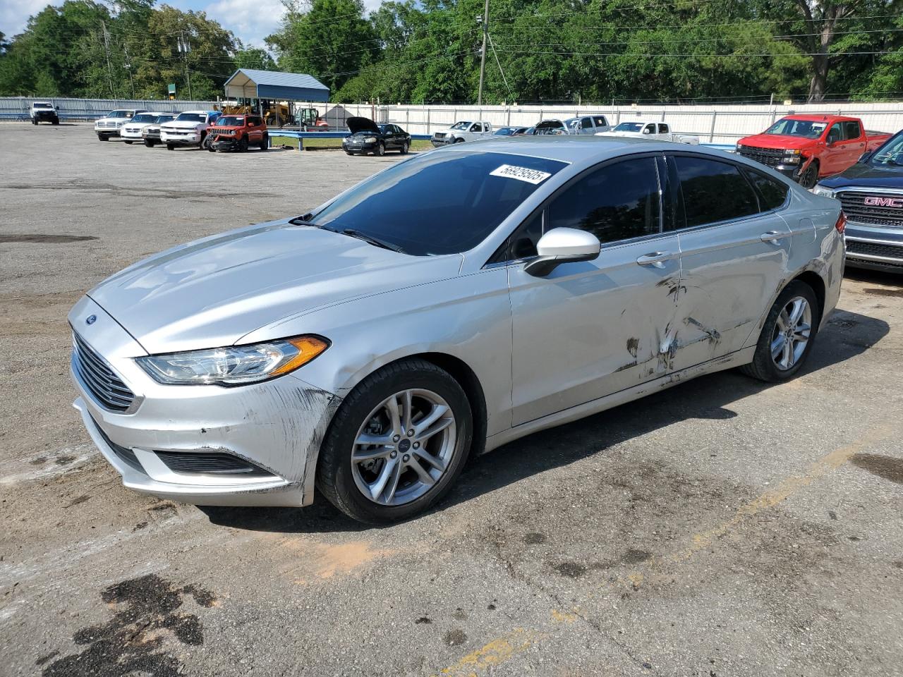 2018 Ford Fusion Se იყიდება Eight Mile-ში, AL - Side