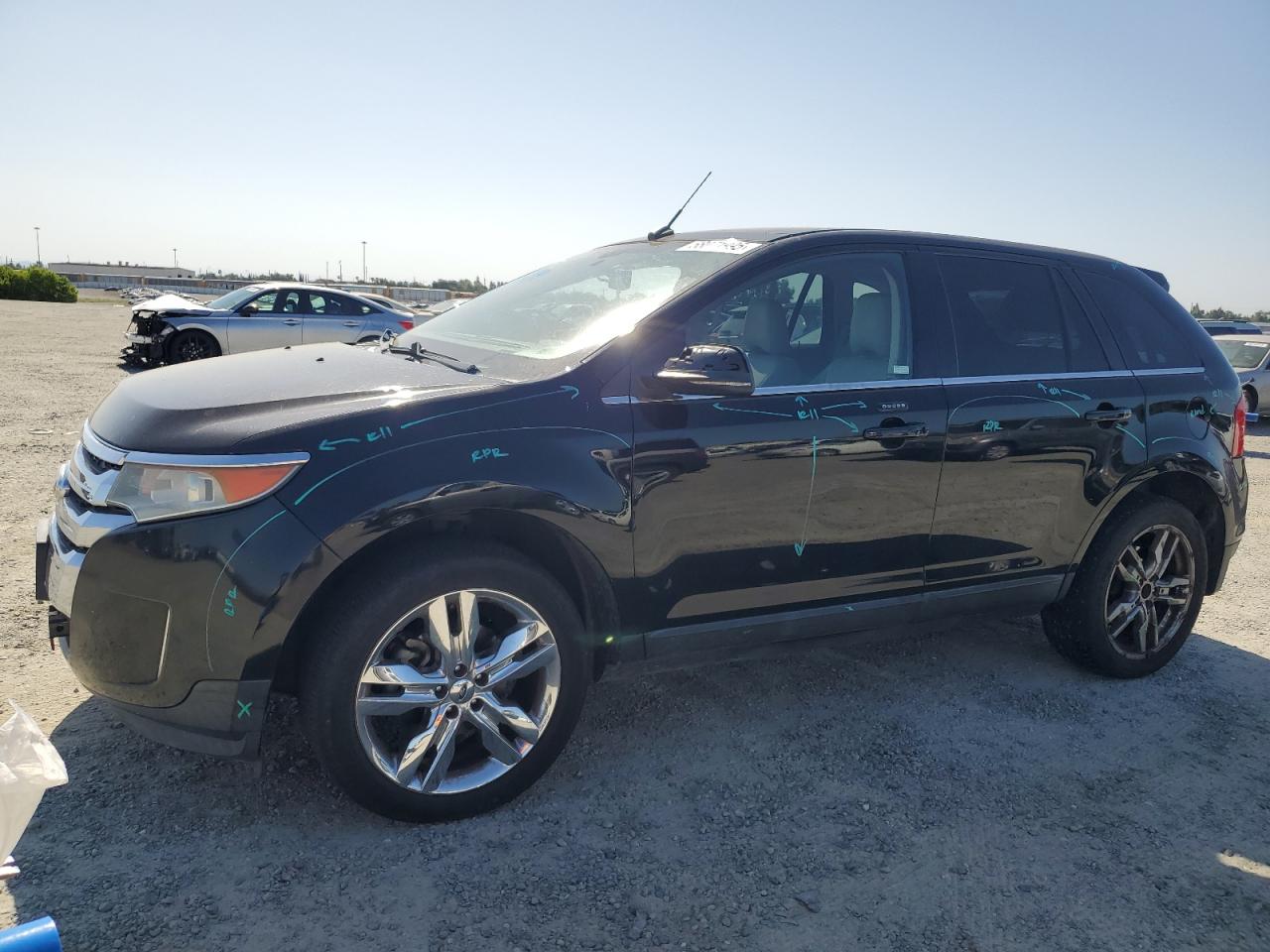 2012 Ford Edge Limited de vânzare în Antelope, CA - Side
