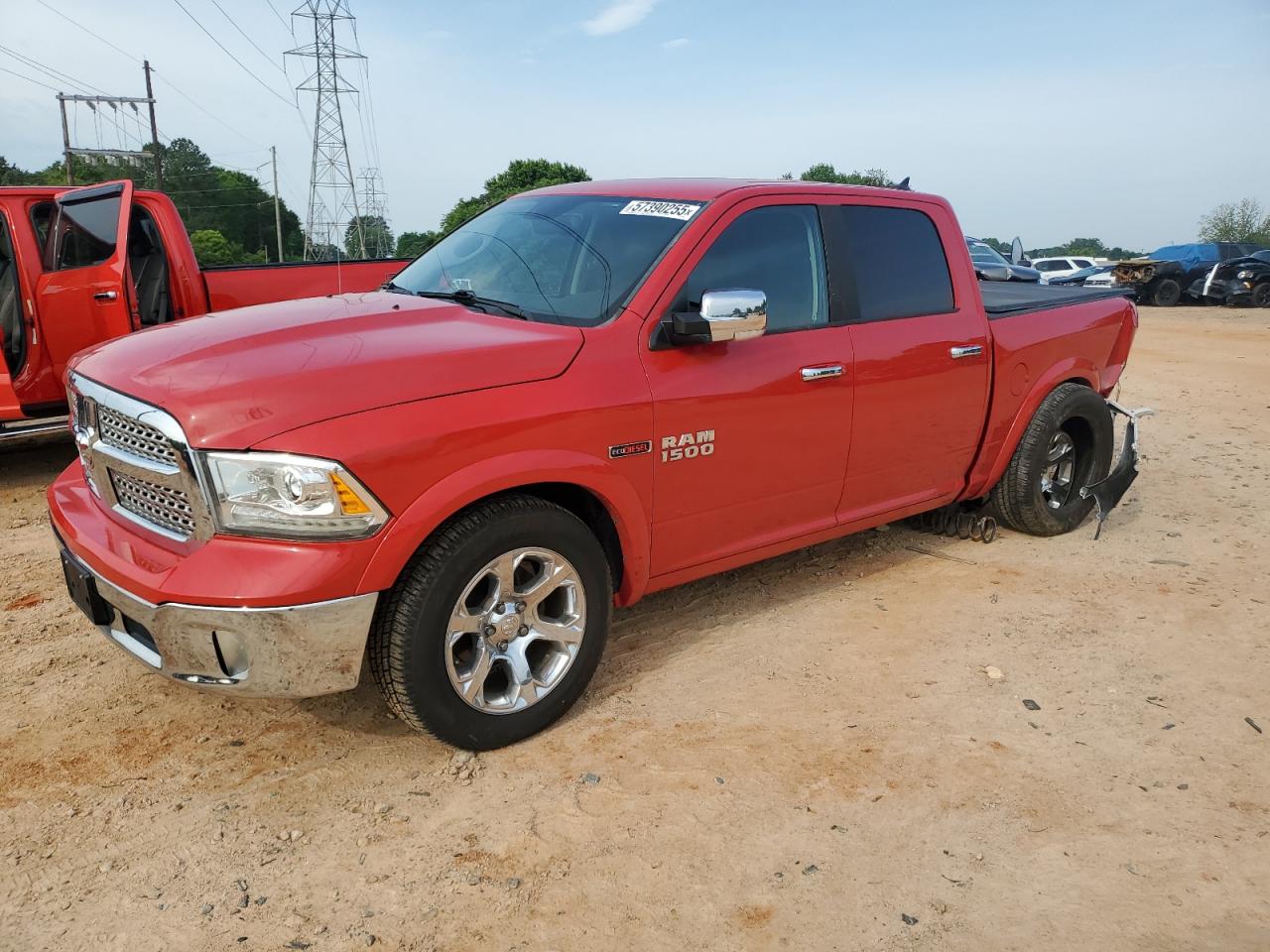 2017 Ram 1500 Laramie за продажба в China Grove, NC - Rear End