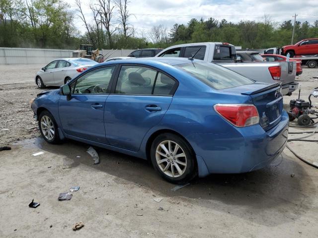 Седани SUBARU IMPREZA 2014 Синій