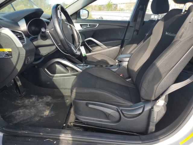 Coupet HYUNDAI VELOSTER 2017 Srebrny