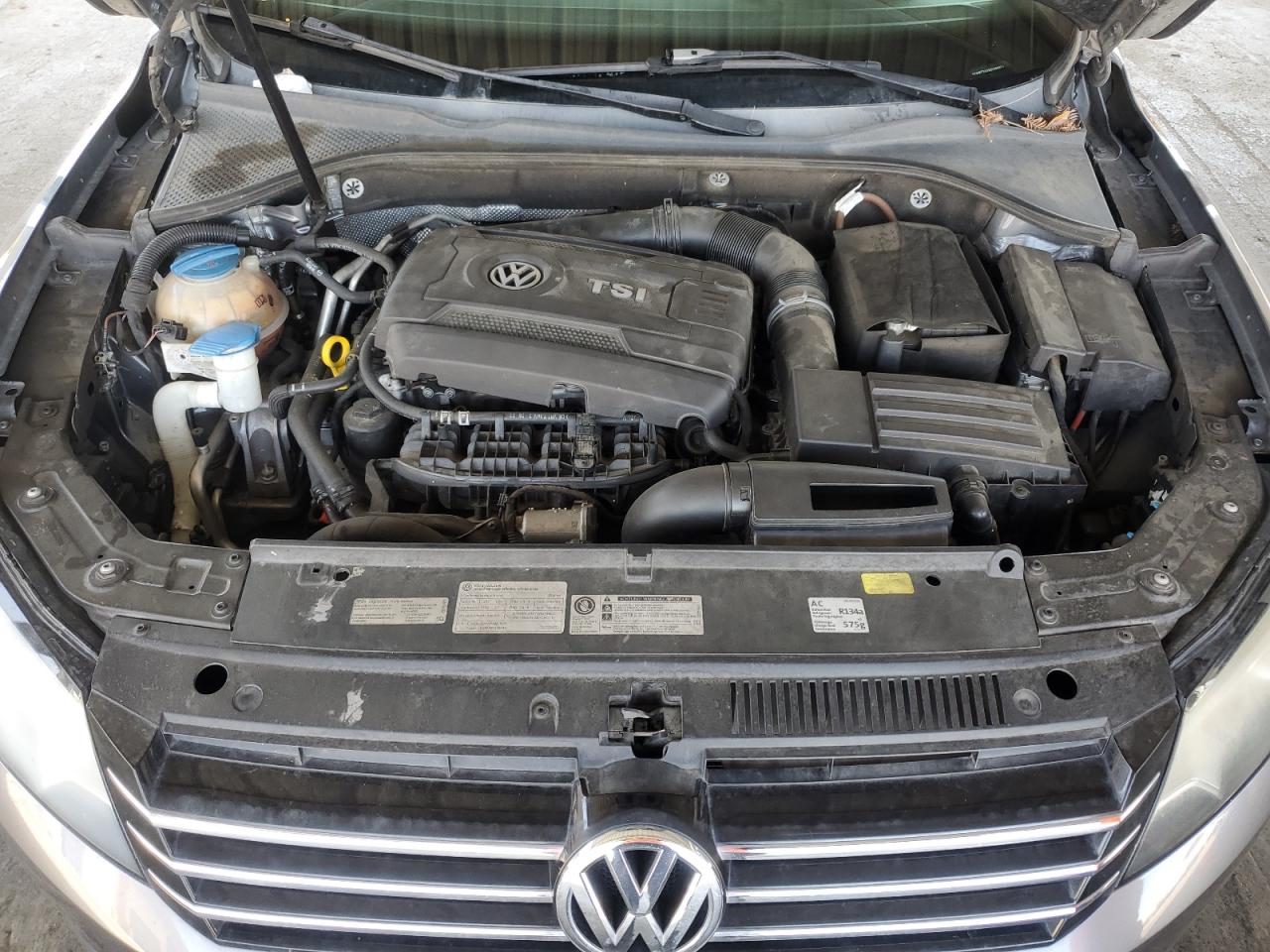 2014 Volkswagen Passat Se VIN: 1VWBT7A32EC090871 Lot: 57350735