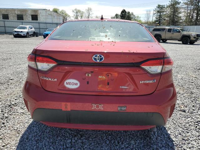  TOYOTA COROLLA 2020 Czerwony