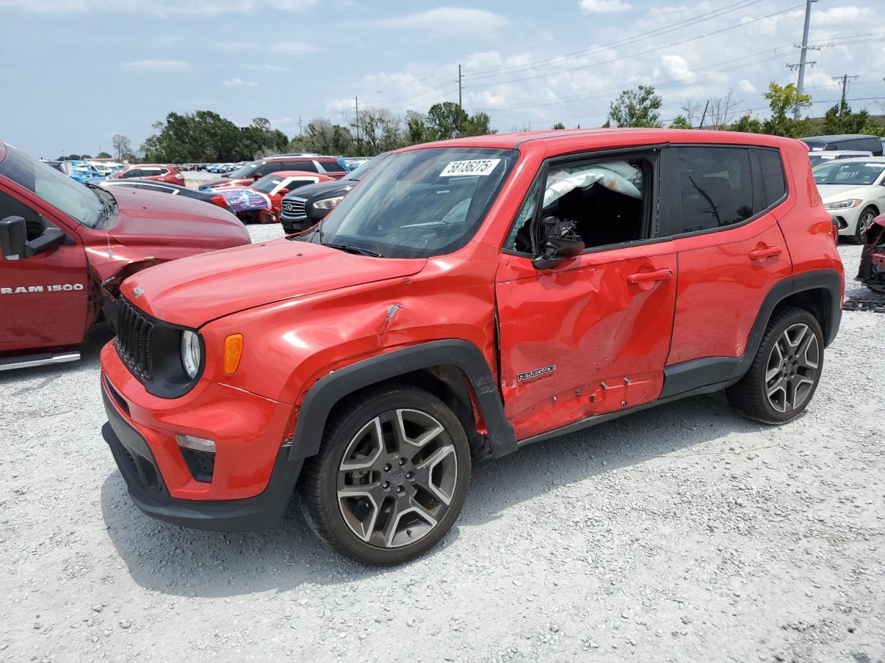 2021 Jeep Renegade Sport იყიდება Riverview-ში, FL - Side