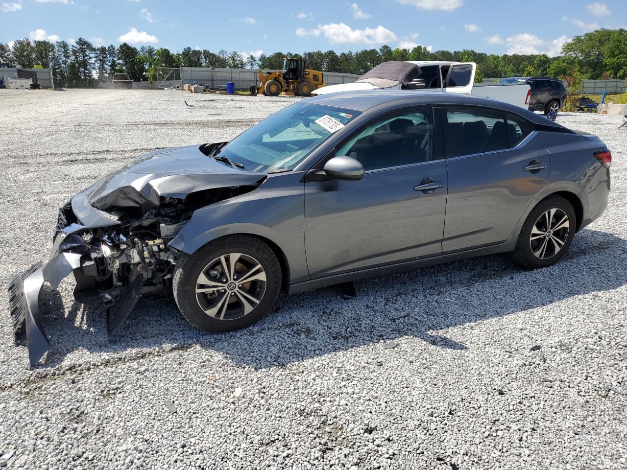 2022 Nissan Sentra Sv for Sale in Fairburn, GA - Front End