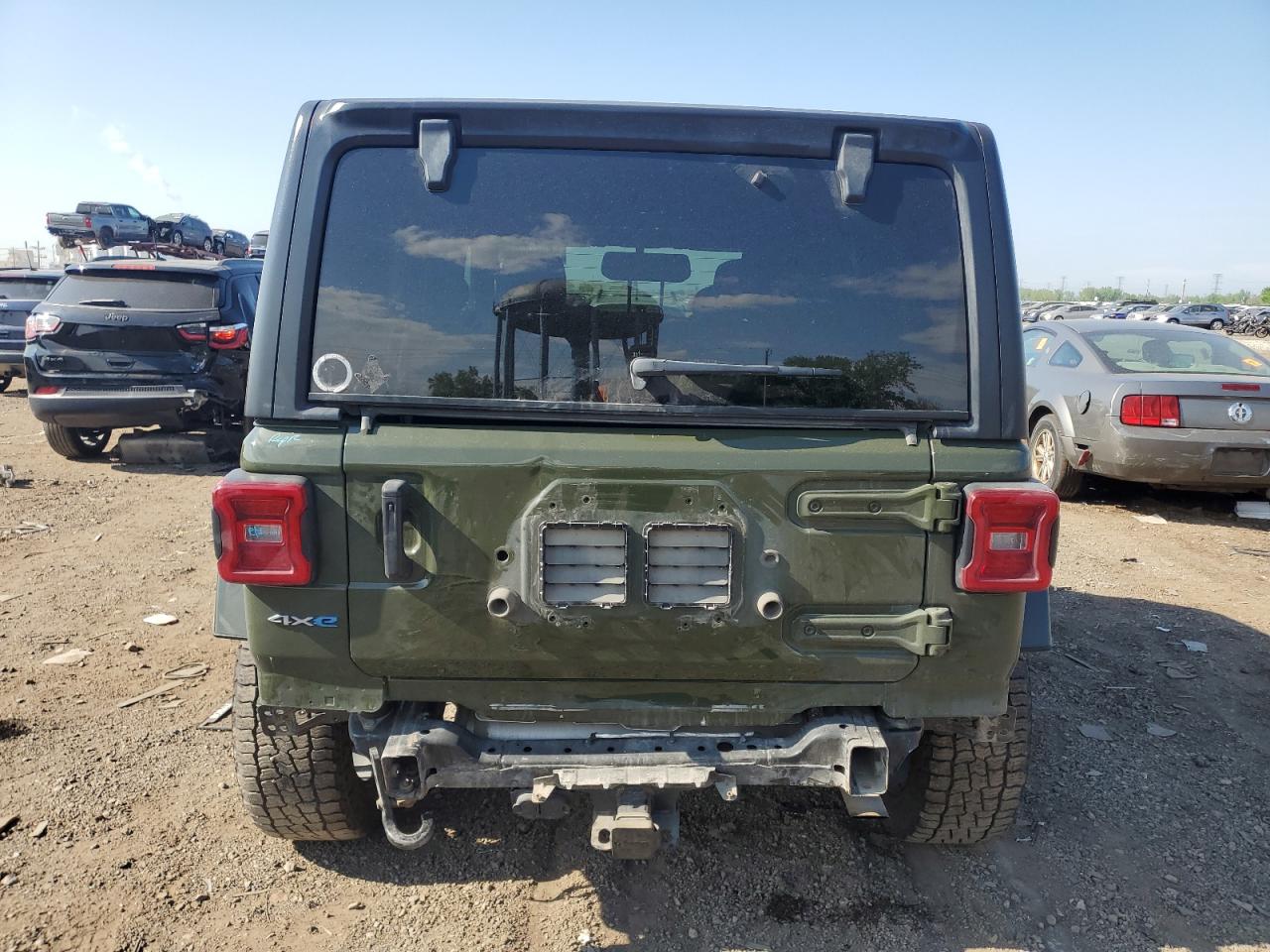 2021 Jeep Wrangler Unlimited Sahara 4Xe VIN: 1C4JJXP65MW776678 Lot: 56859325