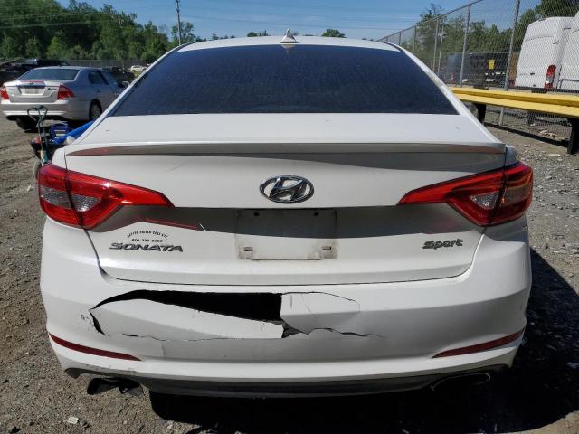  HYUNDAI SONATA 2015 Белый