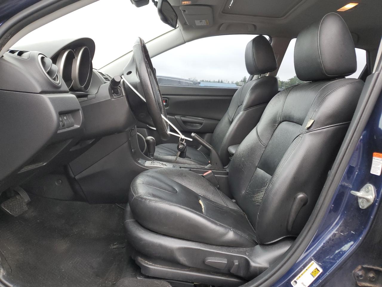 2008 MAZDA MAZDA3 with FRONT END damage, VIN JM1BK344981101125