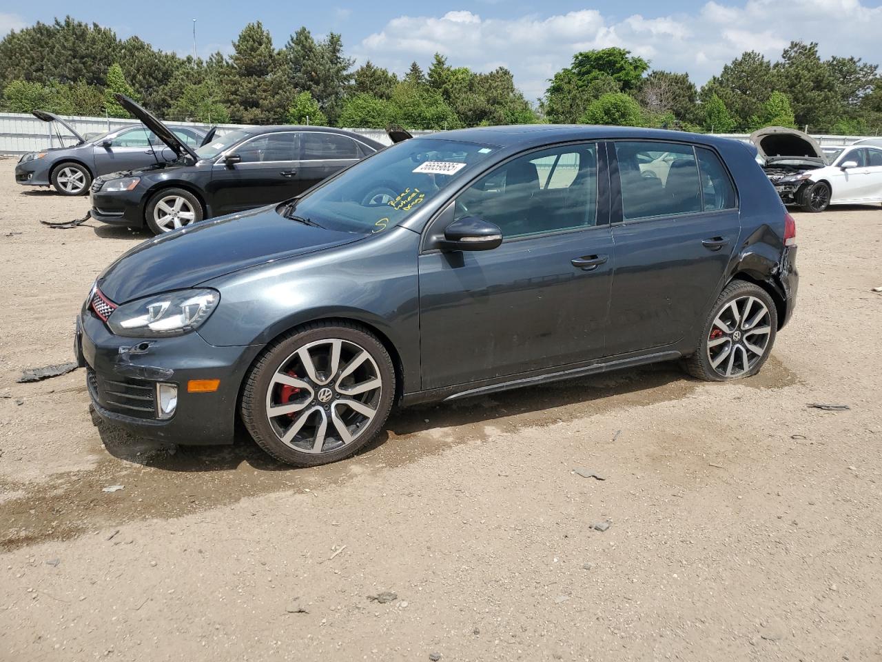 2014 Volkswagen Gti იყიდება Elgin-ში, IL - Rear End