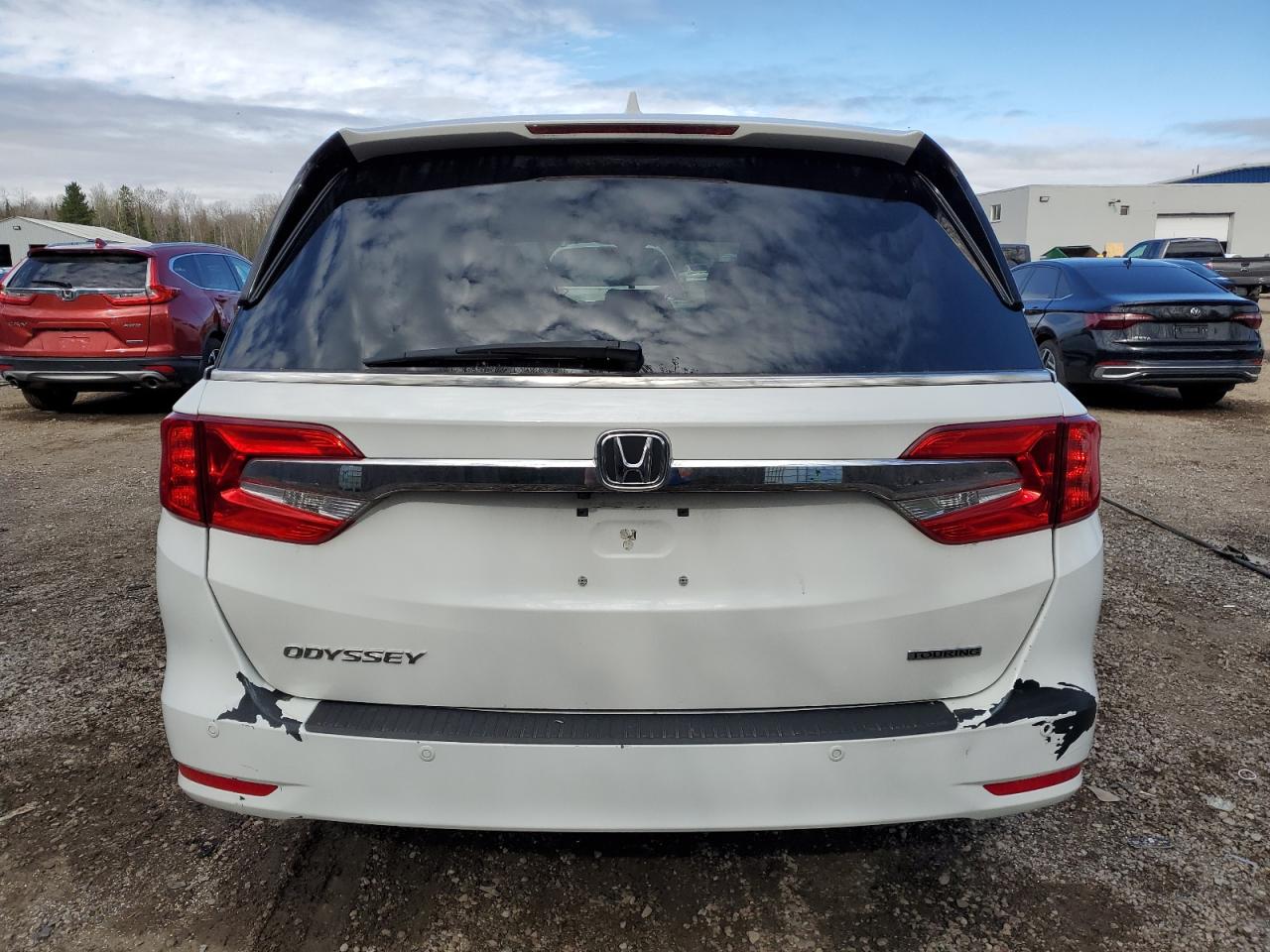 2022 Honda Odyssey Touring VIN: 5FNRL6H8XNB504608 Lot: 53189225