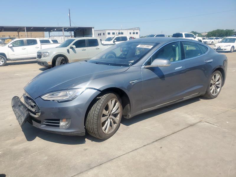Hatchbacks TESLA MODEL S 2013 Gray