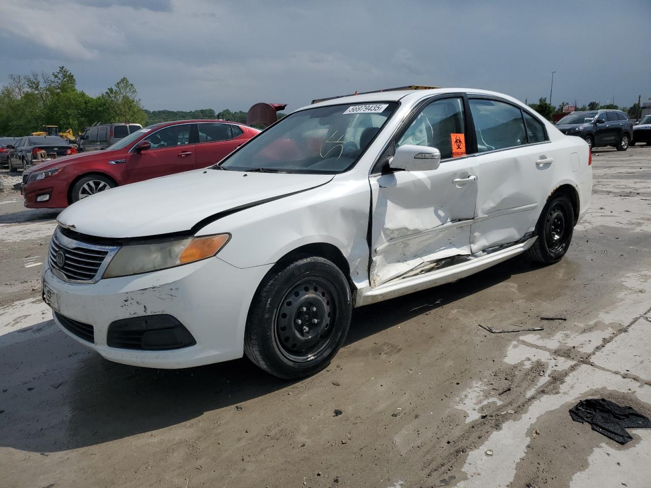 2009 Kia Optima Lx zu verkaufen in Cahokia Heights, IL - Side
