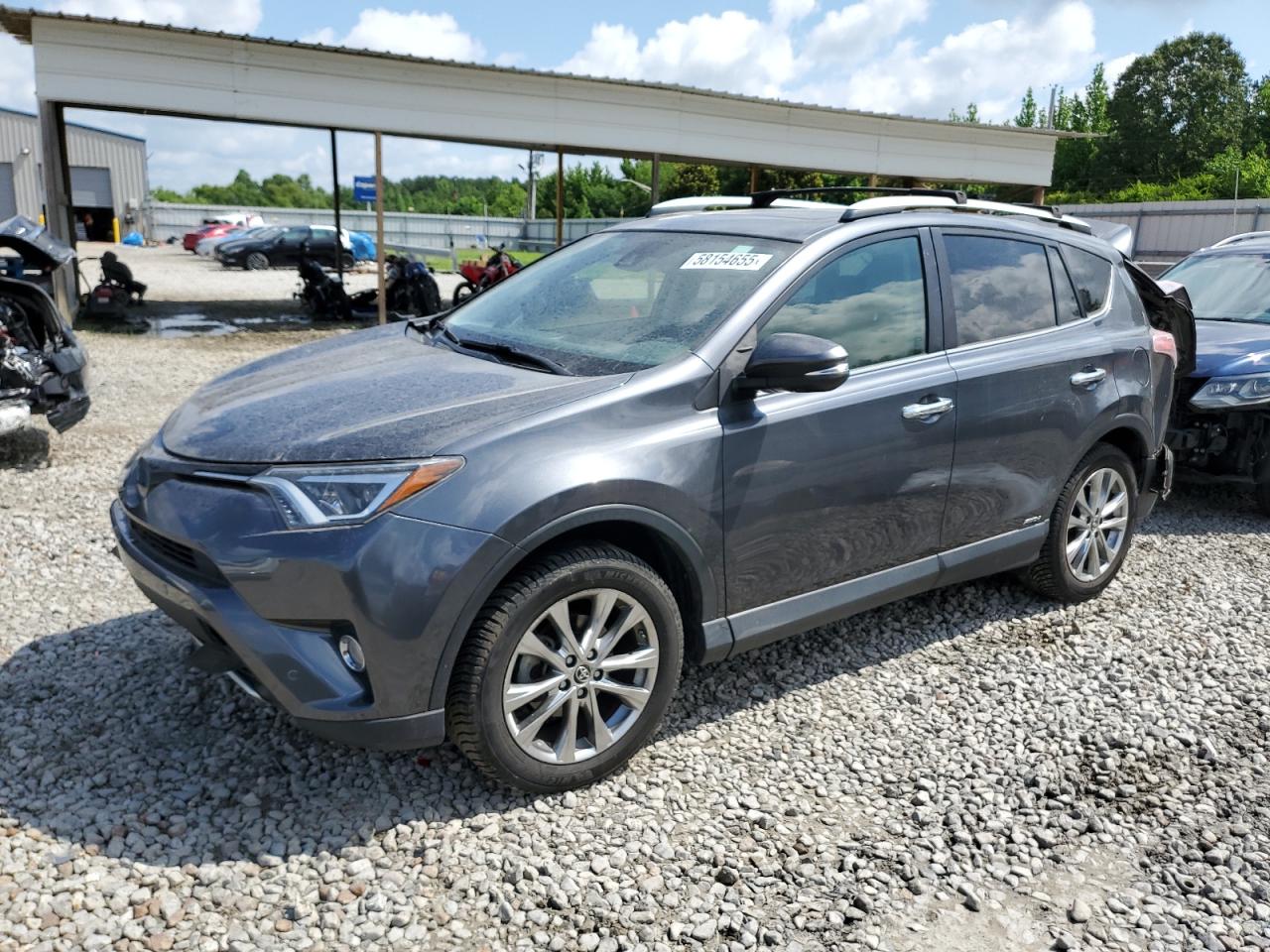 2016 Toyota Rav4 Hv Limited იყიდება Memphis-ში, TN - Rear End
