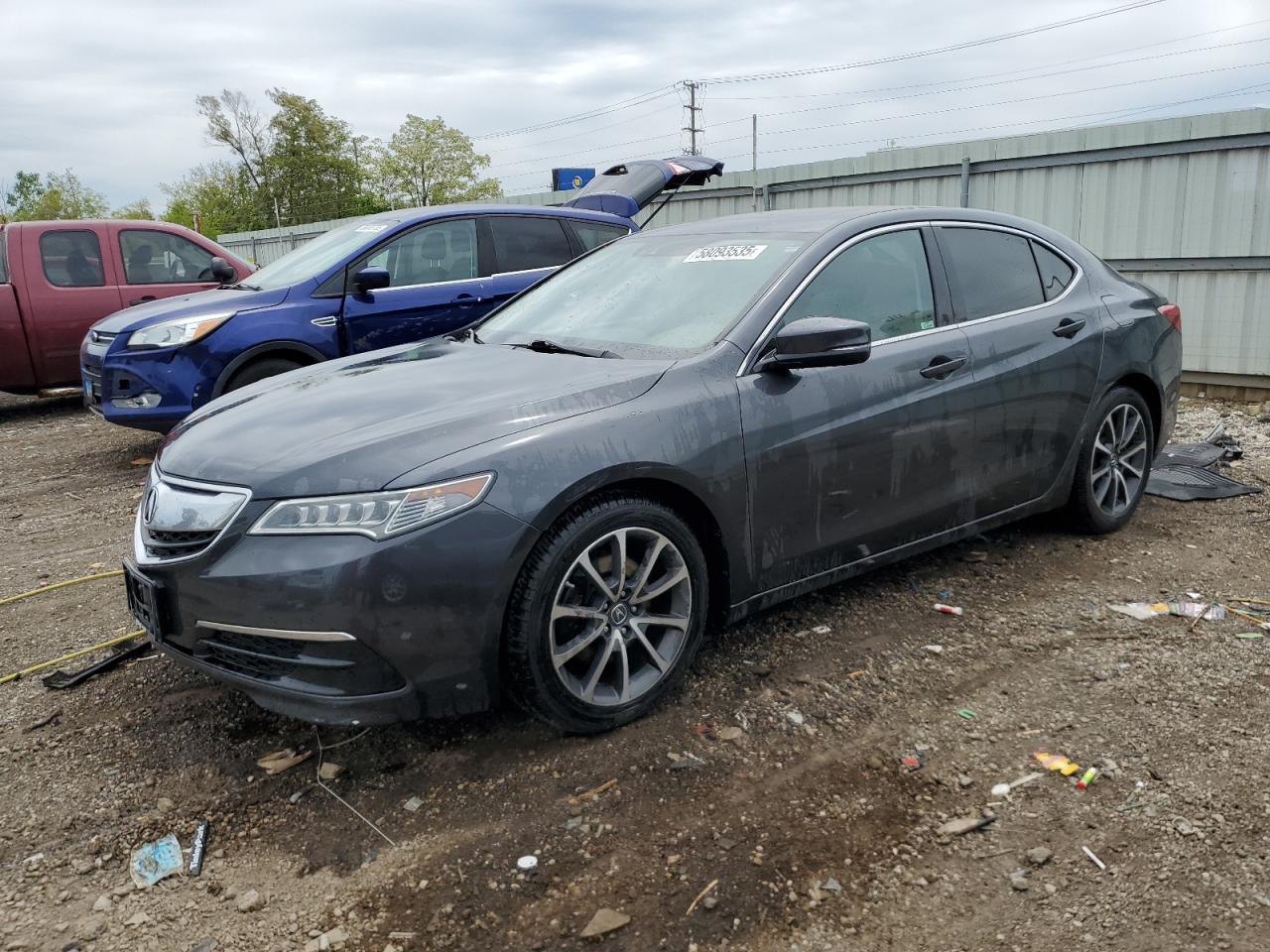 2015 Acura Tlx Tech იყიდება Chicago Heights-ში, IL - Side