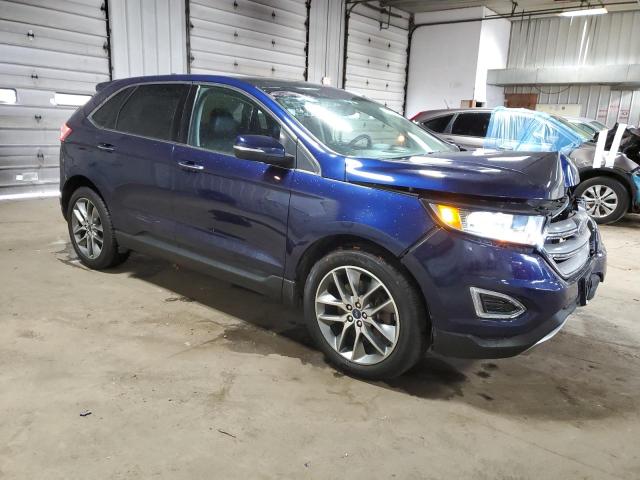  FORD EDGE 2016 Blue
