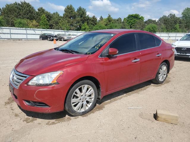  NISSAN SENTRA 2013 Красный
