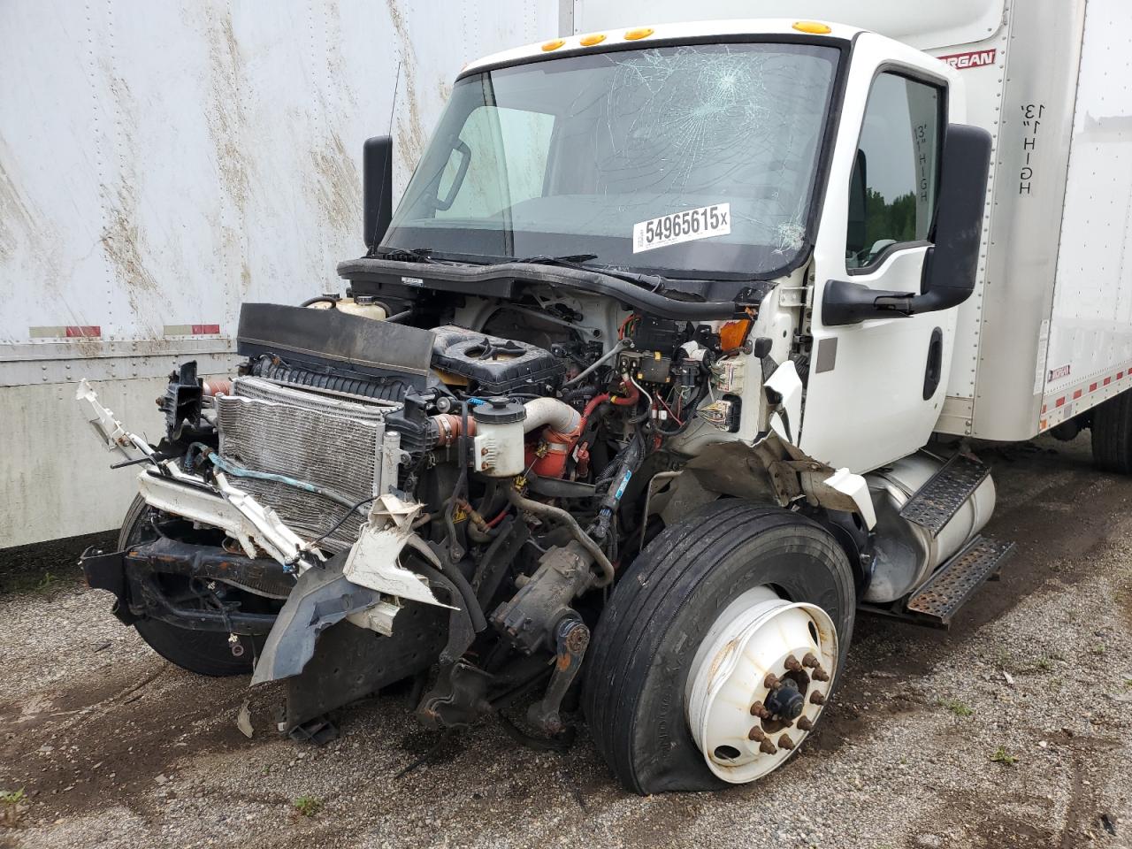 2023 International Mv607 Box Truck VIN: 3HAEUMMN8PL241269 Lot: 54965615