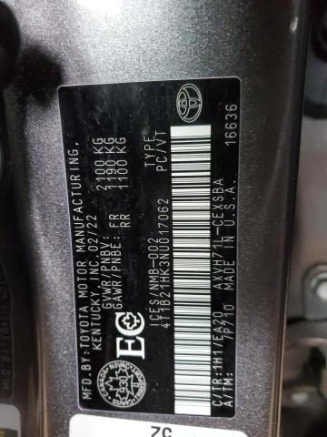 2022 TOYOTA CAMRY XLE  