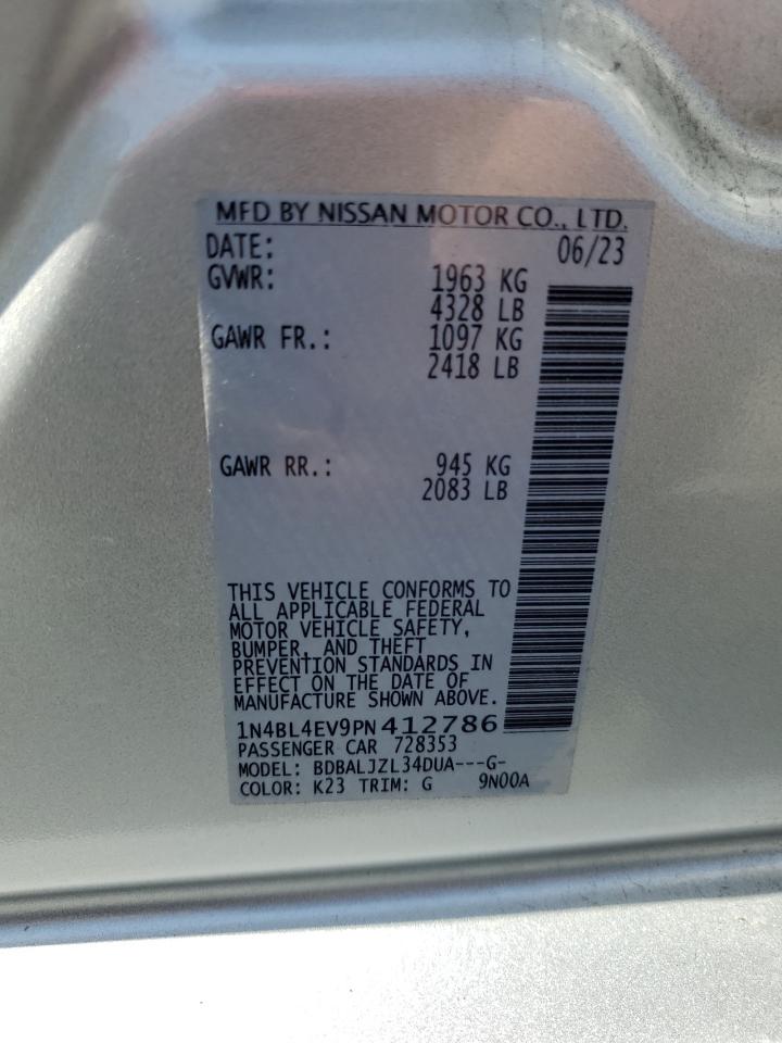 1N4BL4EV9PN412786 NISSAN ALTIMA 2023