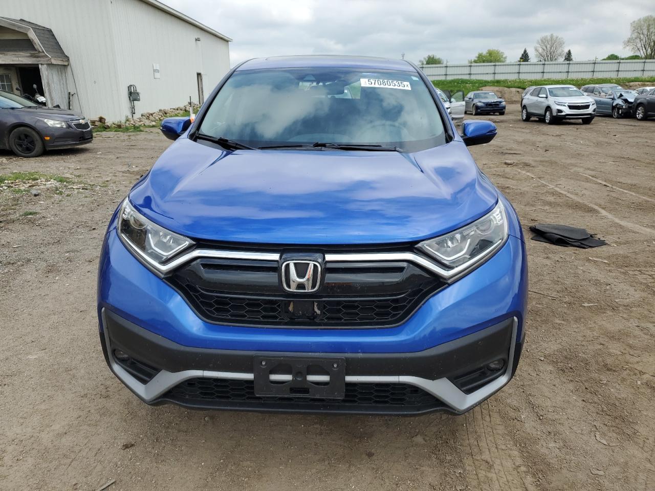 2020 Honda Cr-V Ex VIN: 7FARW2H56LE010558 Lot: 57080535